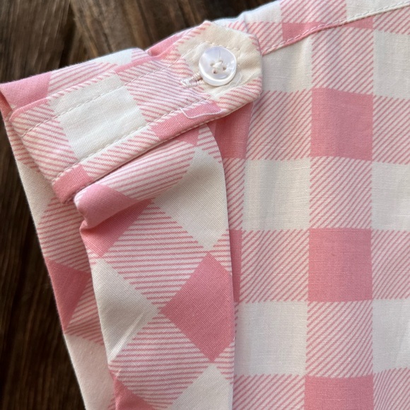 Vintage Style “Eliza J” 50’s Pink and White Gingham Fully Lined A-line Dress - Picture 6 of 12